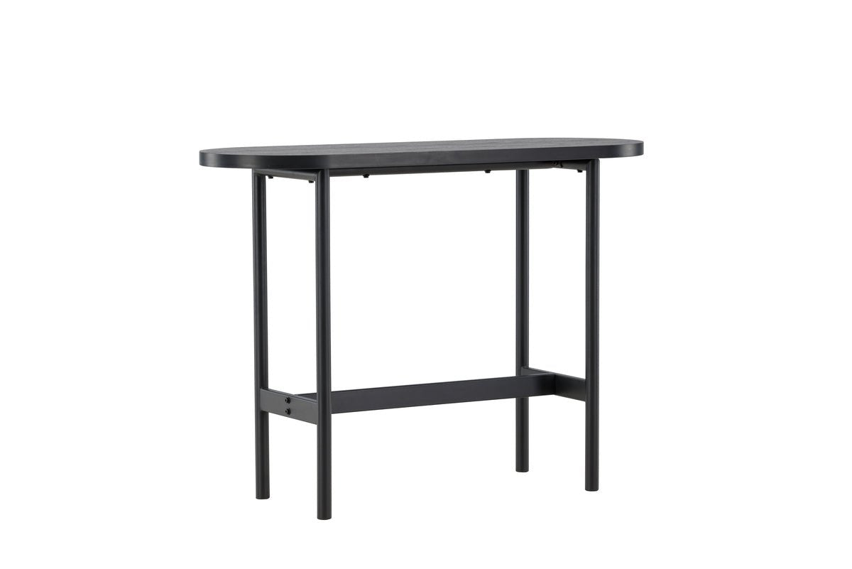 Side table Velo – with steel frame in Black