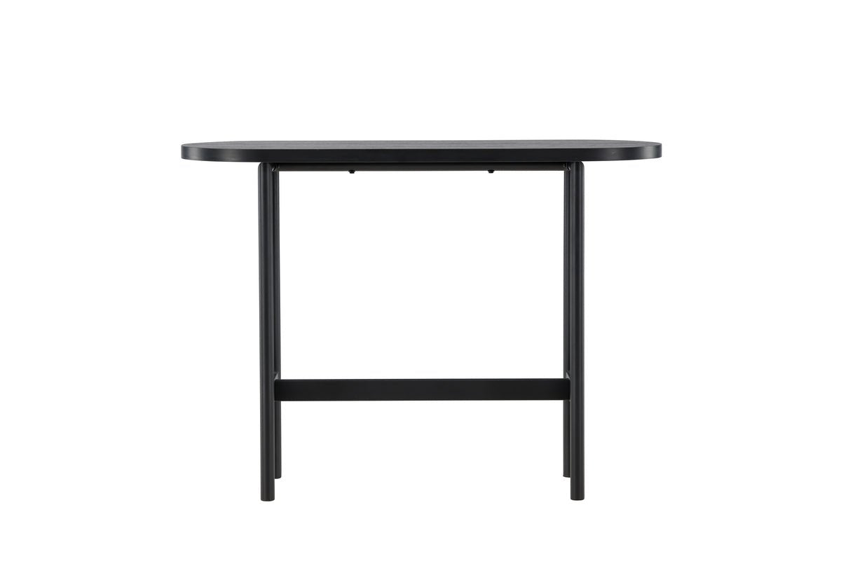 Side table Velo – with steel frame in Black