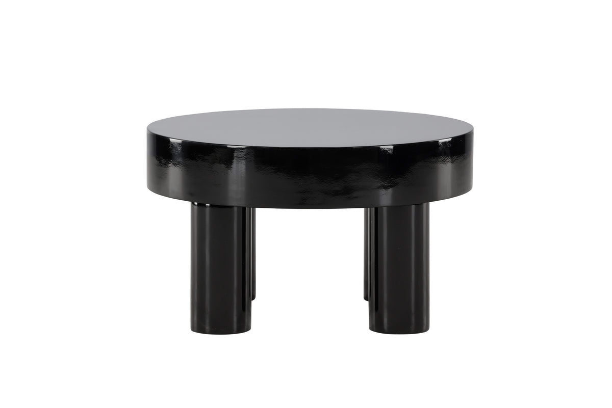 Coffee table/side table Maron - in glossy Black