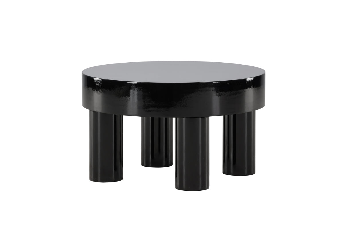 Coffee table/side table Maron - in glossy Black