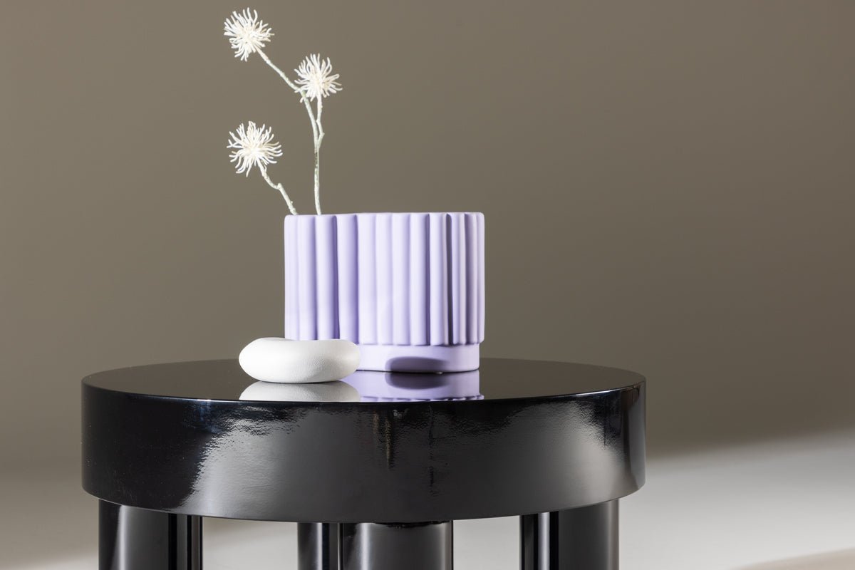 Coffee table/side table Maron - in glossy Black