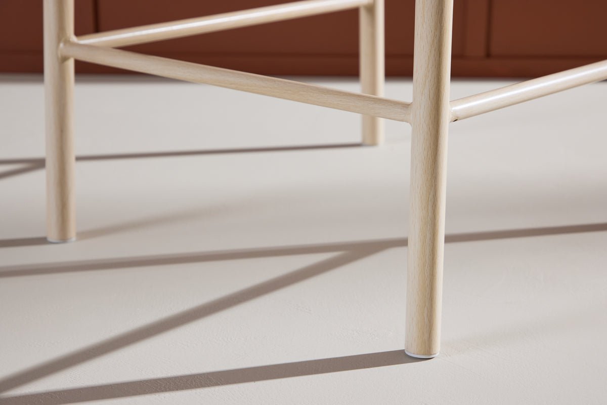 Bar stool Savannah - with a seat made of natural rope weave