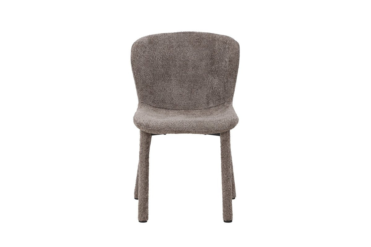 2-piece set - Chair Marie with bouclé upholstery