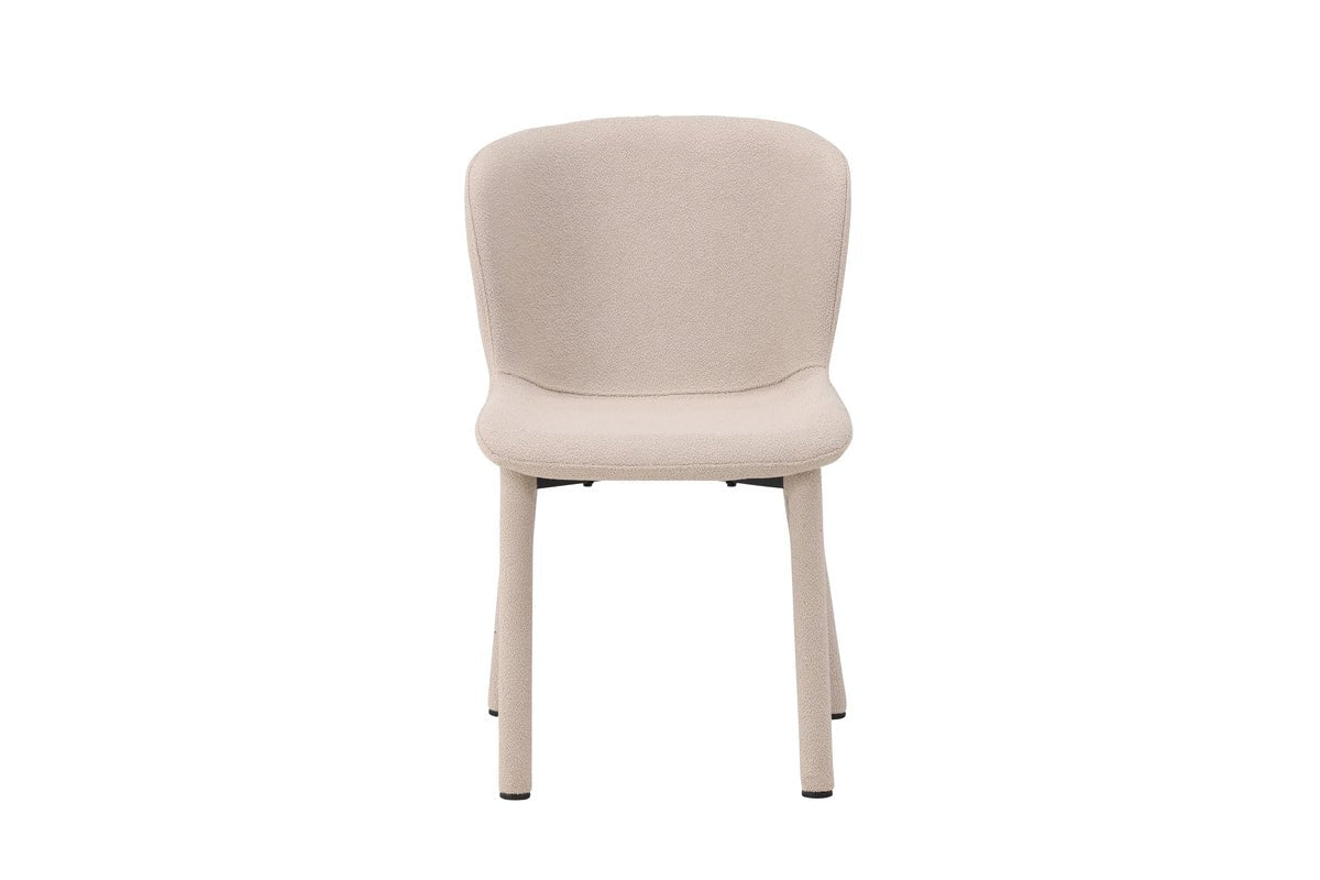 2-piece set - Chair Marie with bouclé upholstery