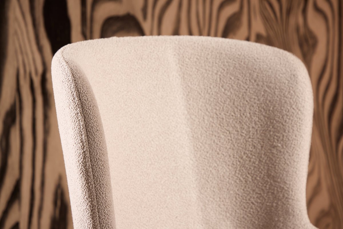 2-piece set - Chair Marie with bouclé upholstery