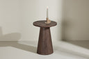 Side table Loreno – in high gloss White or Mocha