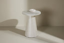 Side table Loreno – in high gloss White or Mocha