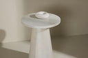 Side table Loreno – in high gloss White or Mocha