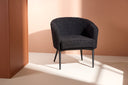 Armchair Comfy - with teddy fur optionally in Black or White