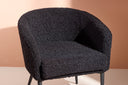 Armchair Comfy - with teddy fur optionally in Black or White