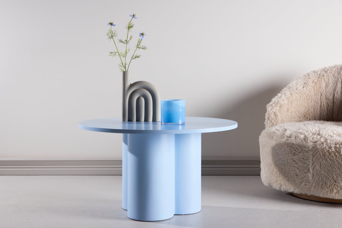 Coffee Table Azzurro Ø80 cm – Round Table