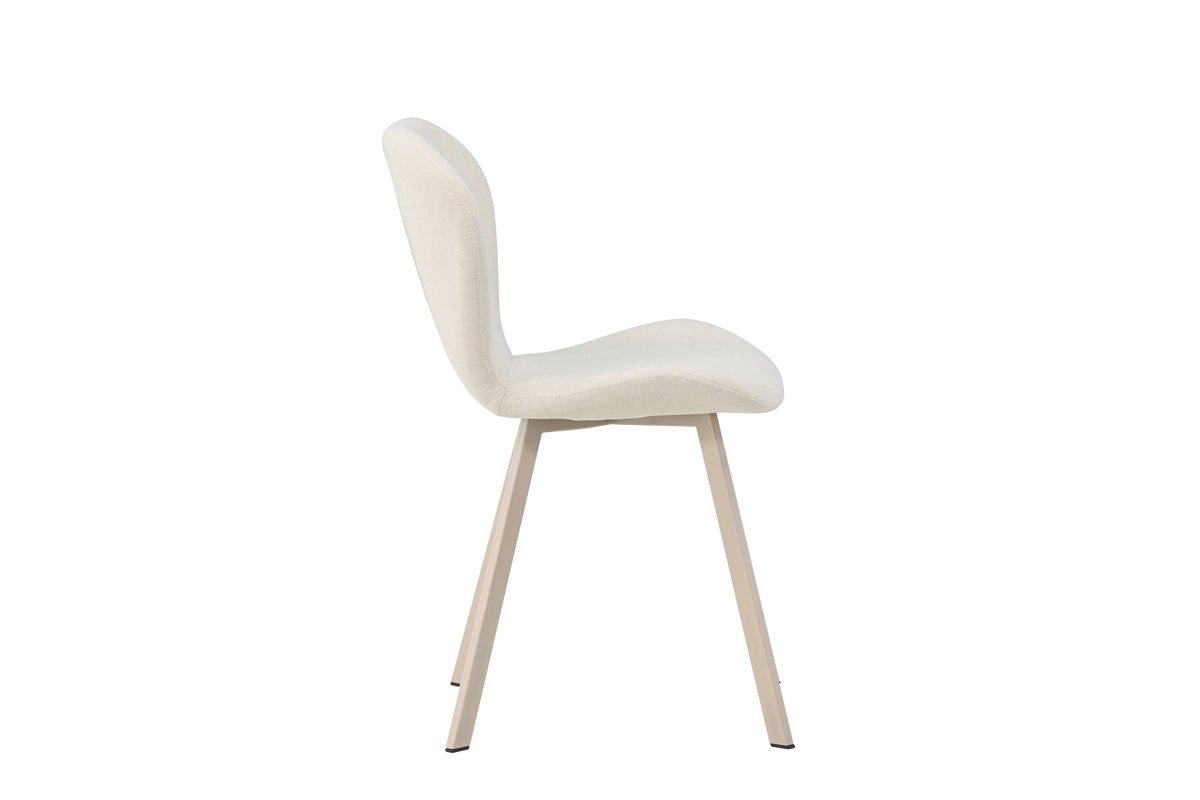 2-piece set - Chair Milio in noble Beige
