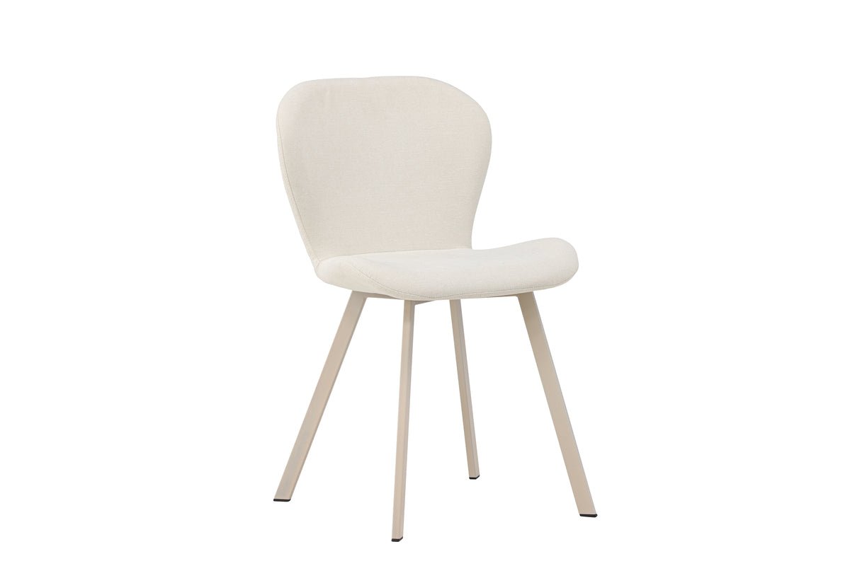 2-piece set - Chair Milio in noble Beige