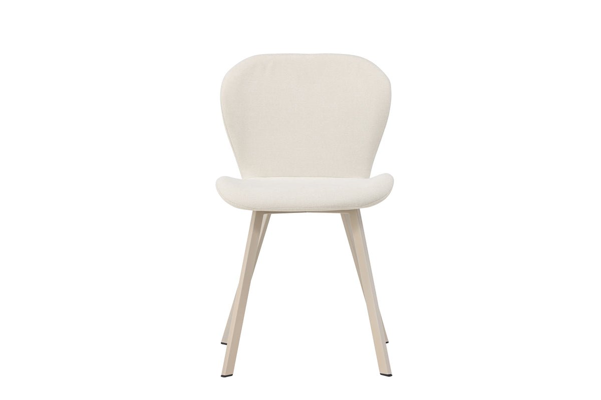 2-piece set - Chair Milio in noble Beige