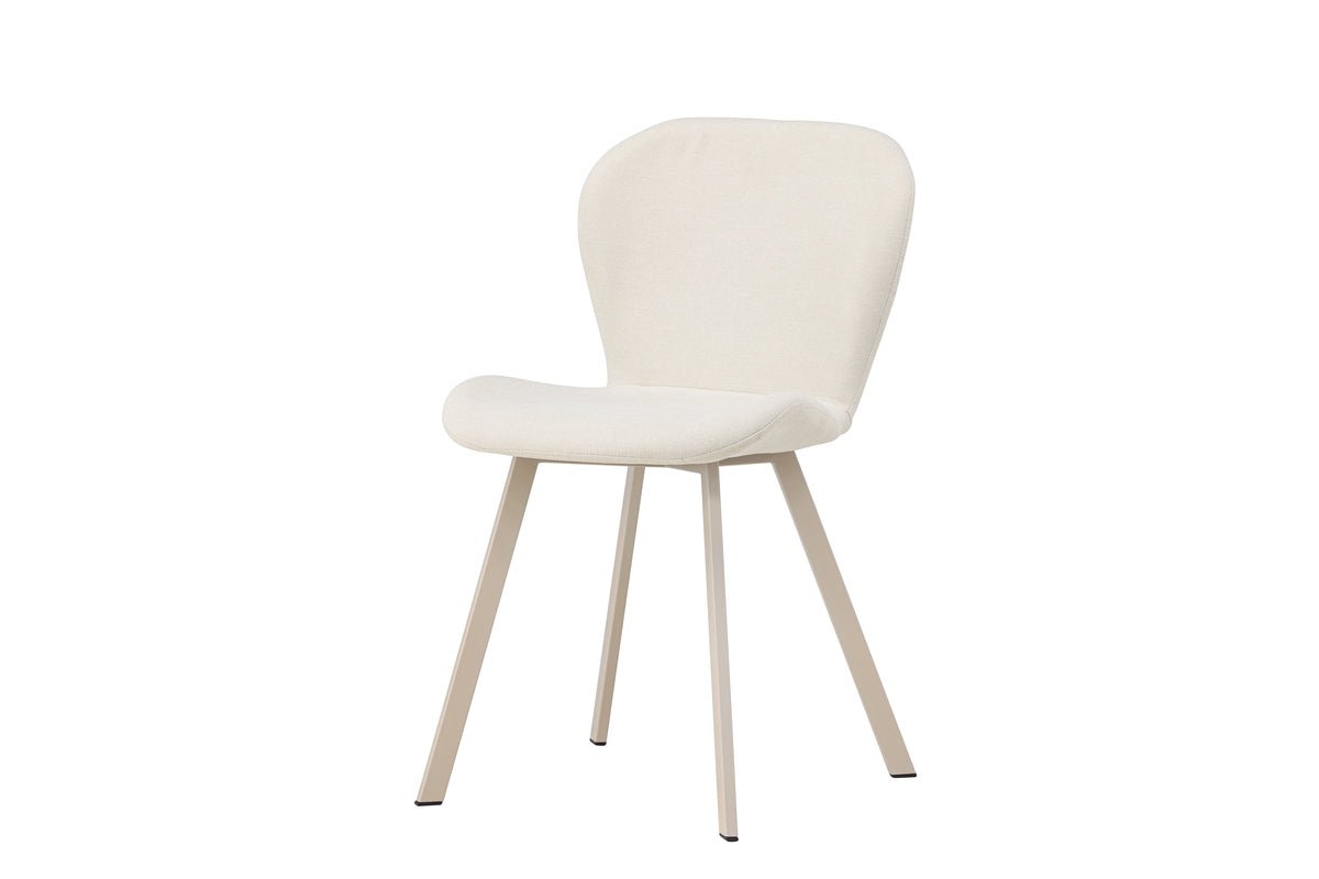 2-piece set - Chair Milio in noble Beige