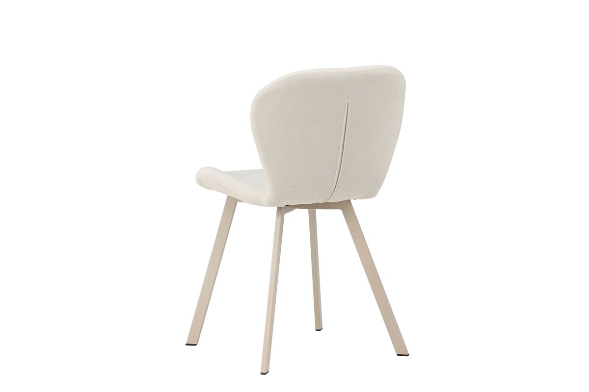 2-piece set - Chair Milio in noble Beige
