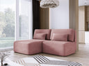 Designer Ecksofa Tilia Cord mit Schlaffunktion und Stauraum