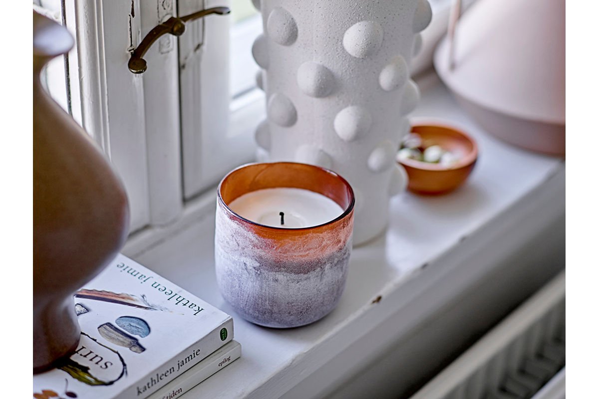 Vase „Nayela“ – Weißes Steingut