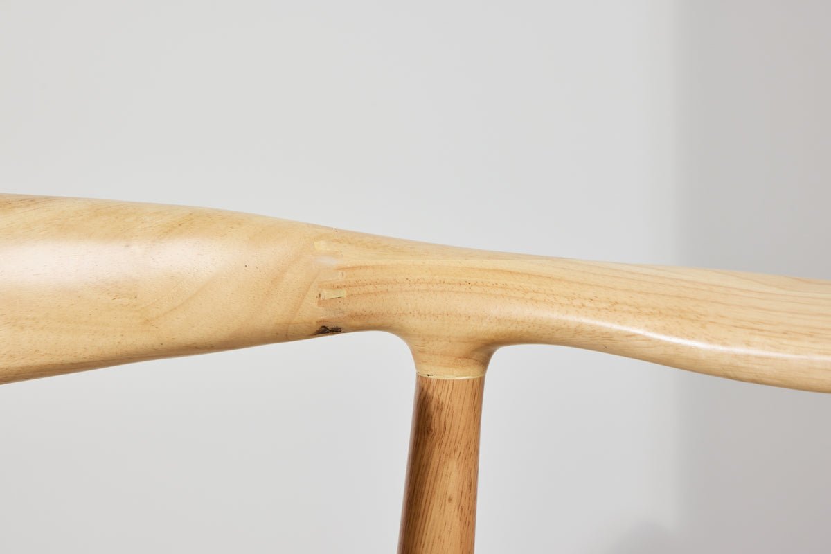 2-piece set - Chair Leli made of rubberwood and rope weave