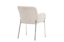 Chair Helora in Beige made of polyester-linen