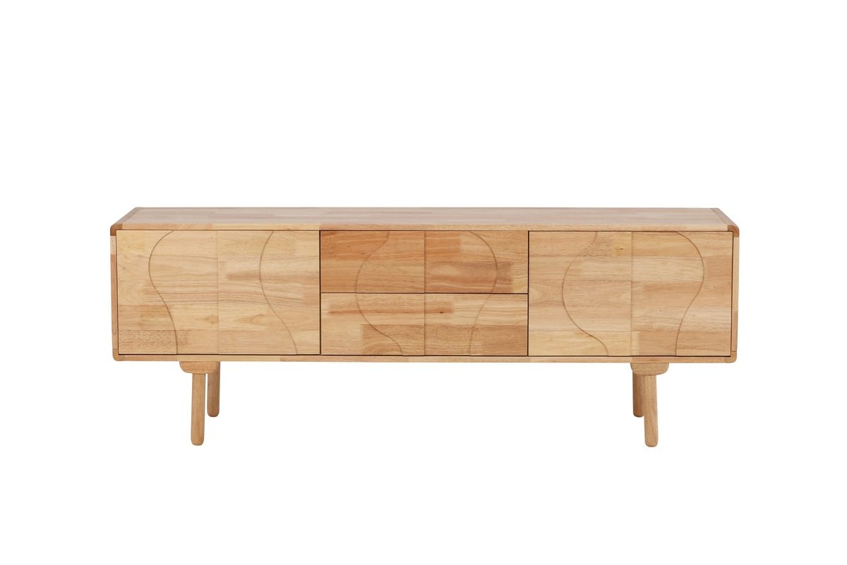 Dresser Feri - 180 cm Sideboard made of Rubberwood