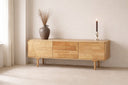 Dresser Feri - 180 cm Sideboard made of Rubberwood