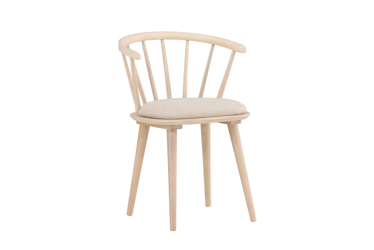 2-piece set - Ballado chair with permanently sewn seat cushion