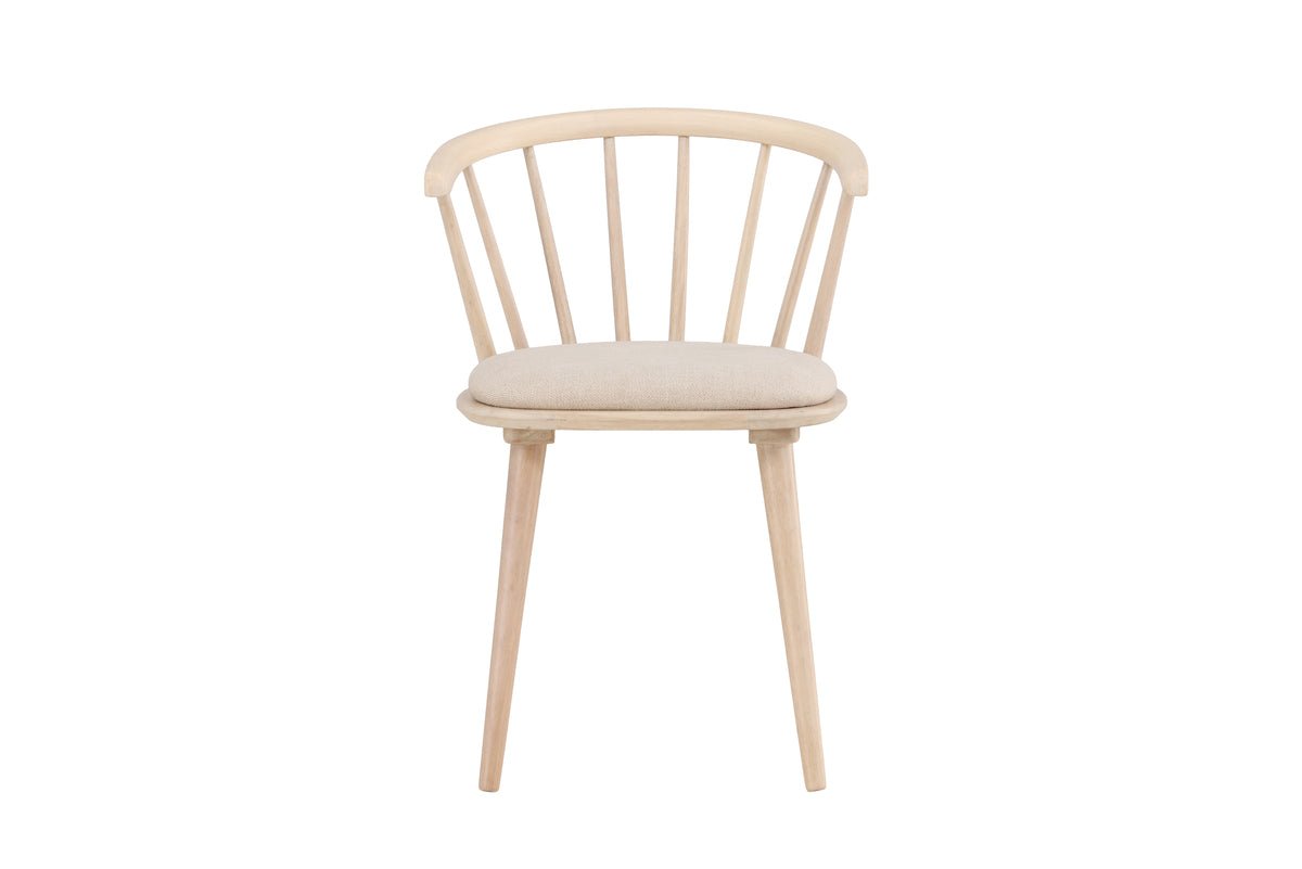 2-piece set - Ballado chair with permanently sewn seat cushion