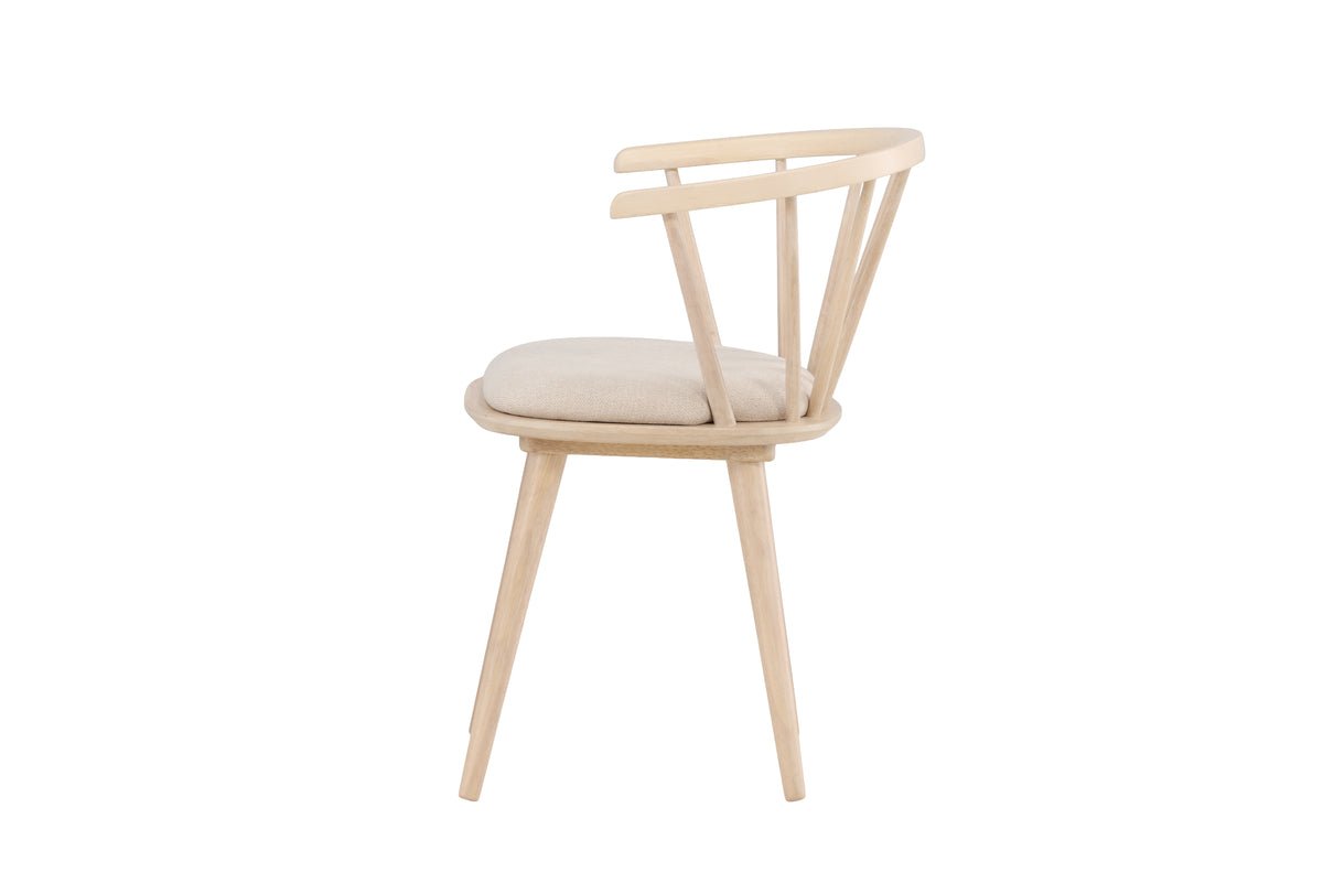 2-piece set - Ballado chair with permanently sewn seat cushion