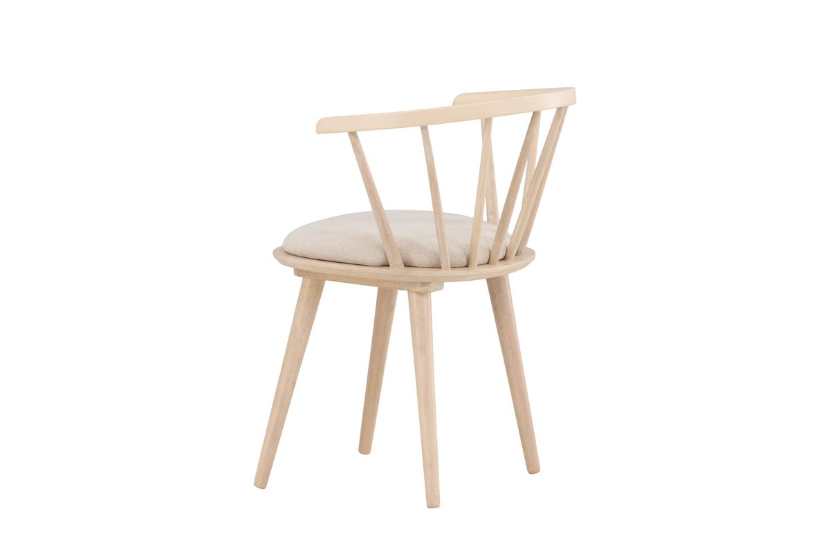 2-piece set - Ballado chair with permanently sewn seat cushion