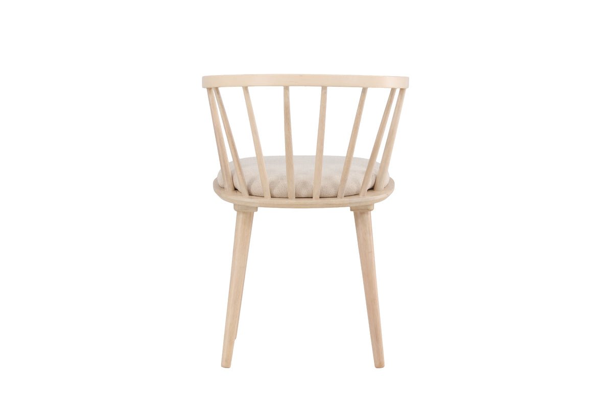 2-piece set - Ballado chair with permanently sewn seat cushion