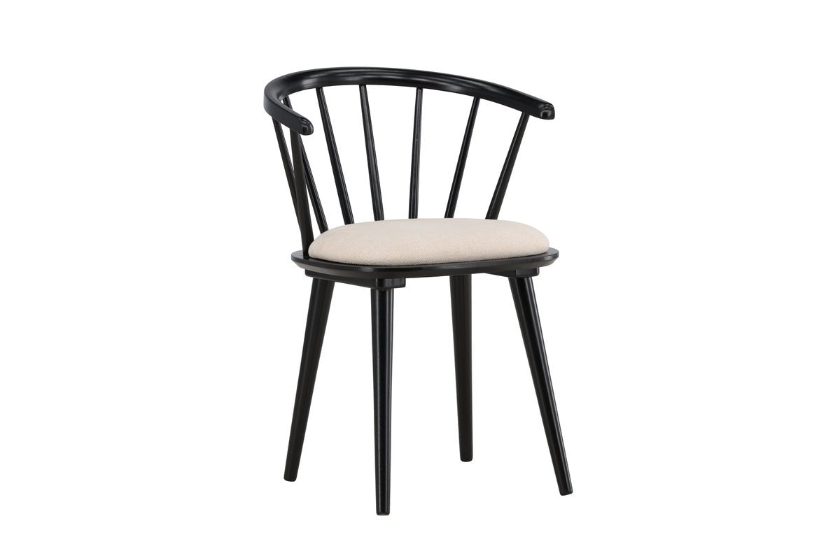 2-piece set - Ballado chair with permanently sewn seat cushion