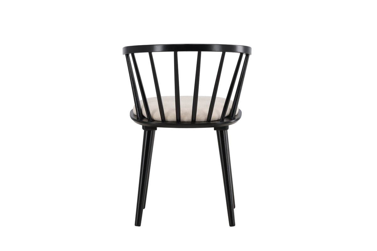 2-piece set - Ballado chair with permanently sewn seat cushion