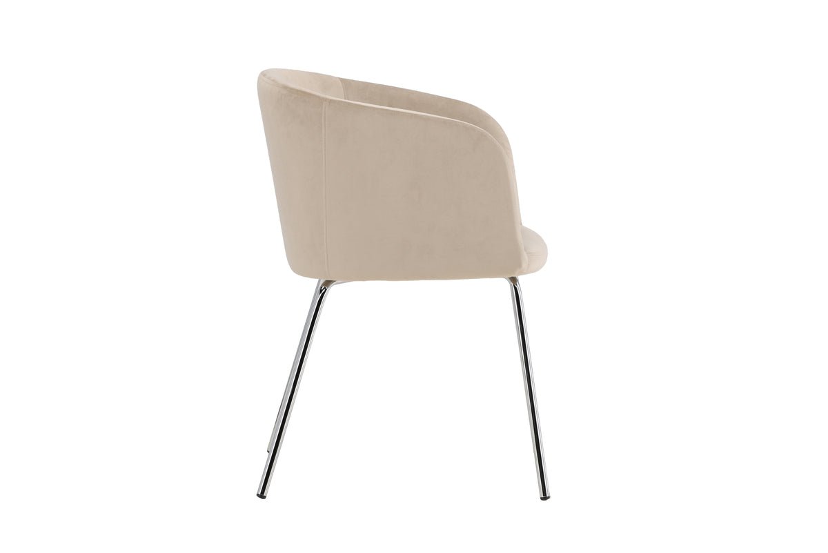 Chair Natura - Made of comfortable polyester velvet
