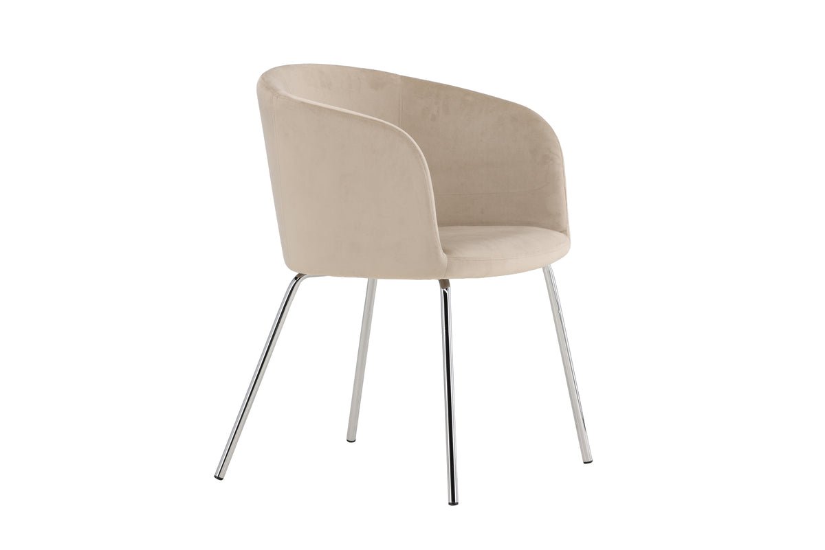 Chair Natura - Made of comfortable polyester velvet