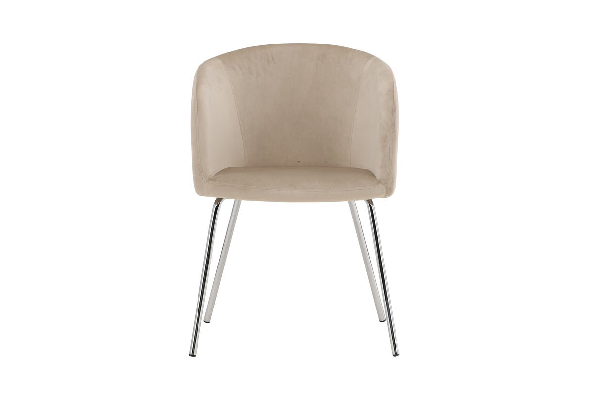 Chair Natura - Made of comfortable polyester velvet