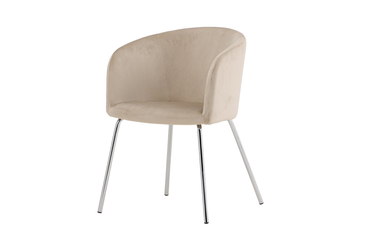 Chair Natura - Made of comfortable polyester velvet