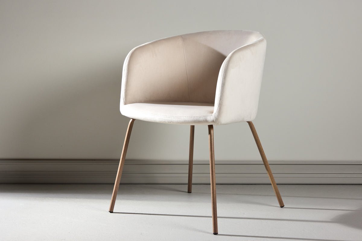 Chair Natura - Made of comfortable polyester velvet