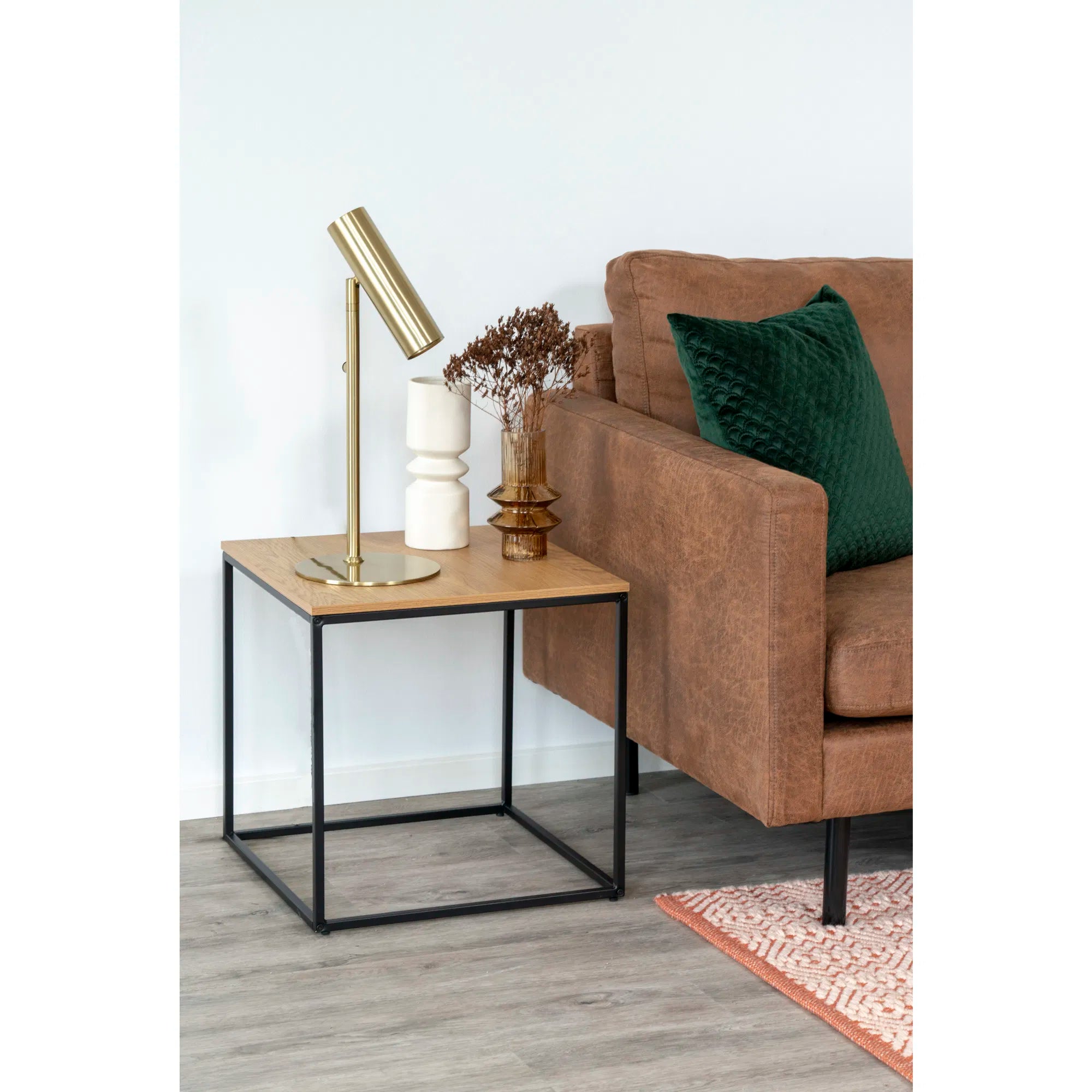 Table lamp "Lazaro" – metal accent in black or gold