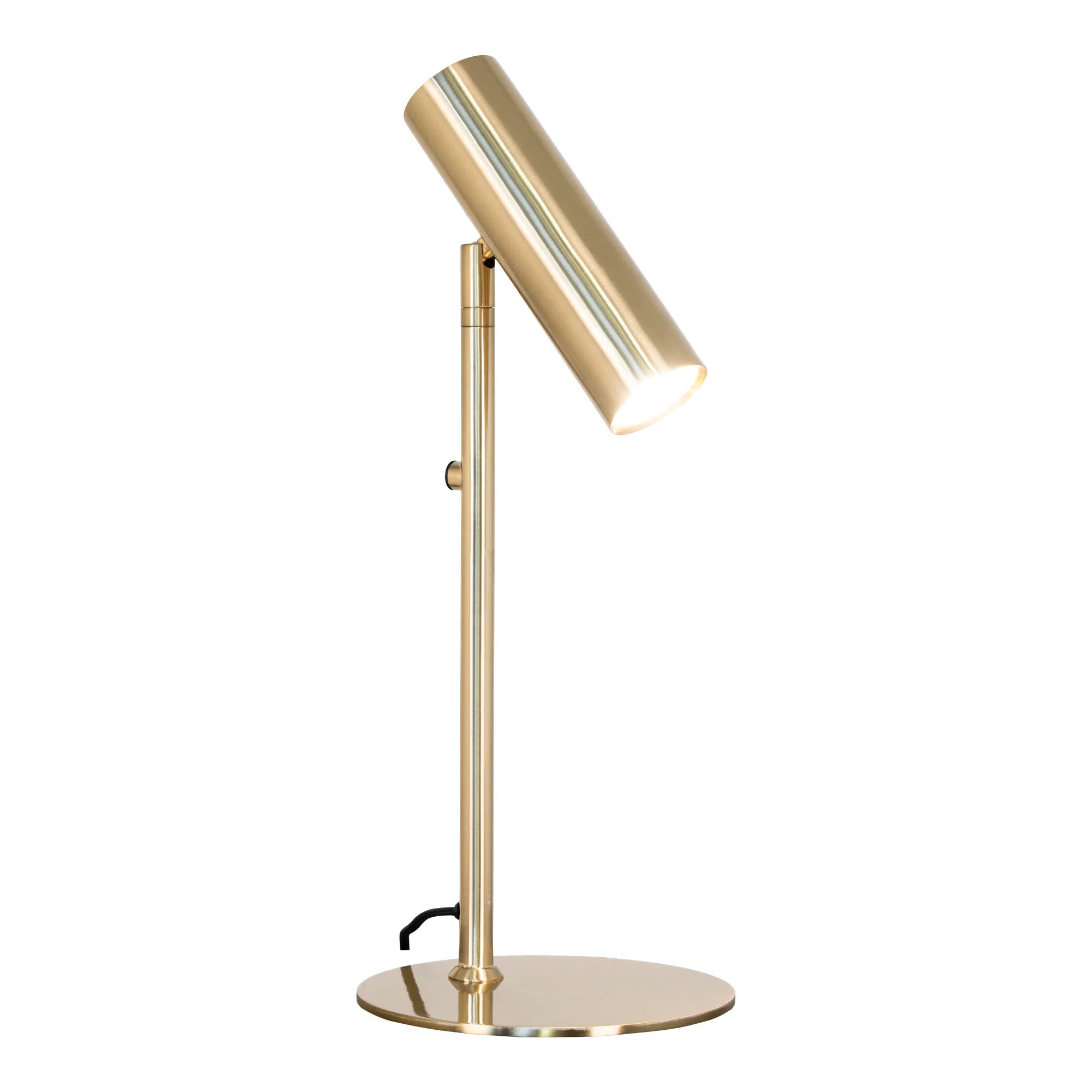 Table lamp "Lazaro" – metal accent in black or gold