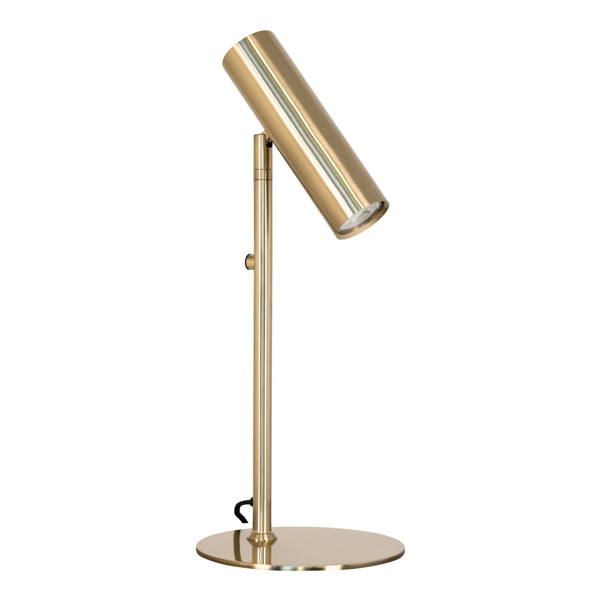 Table lamp "Lazaro" – metal accent in black or gold