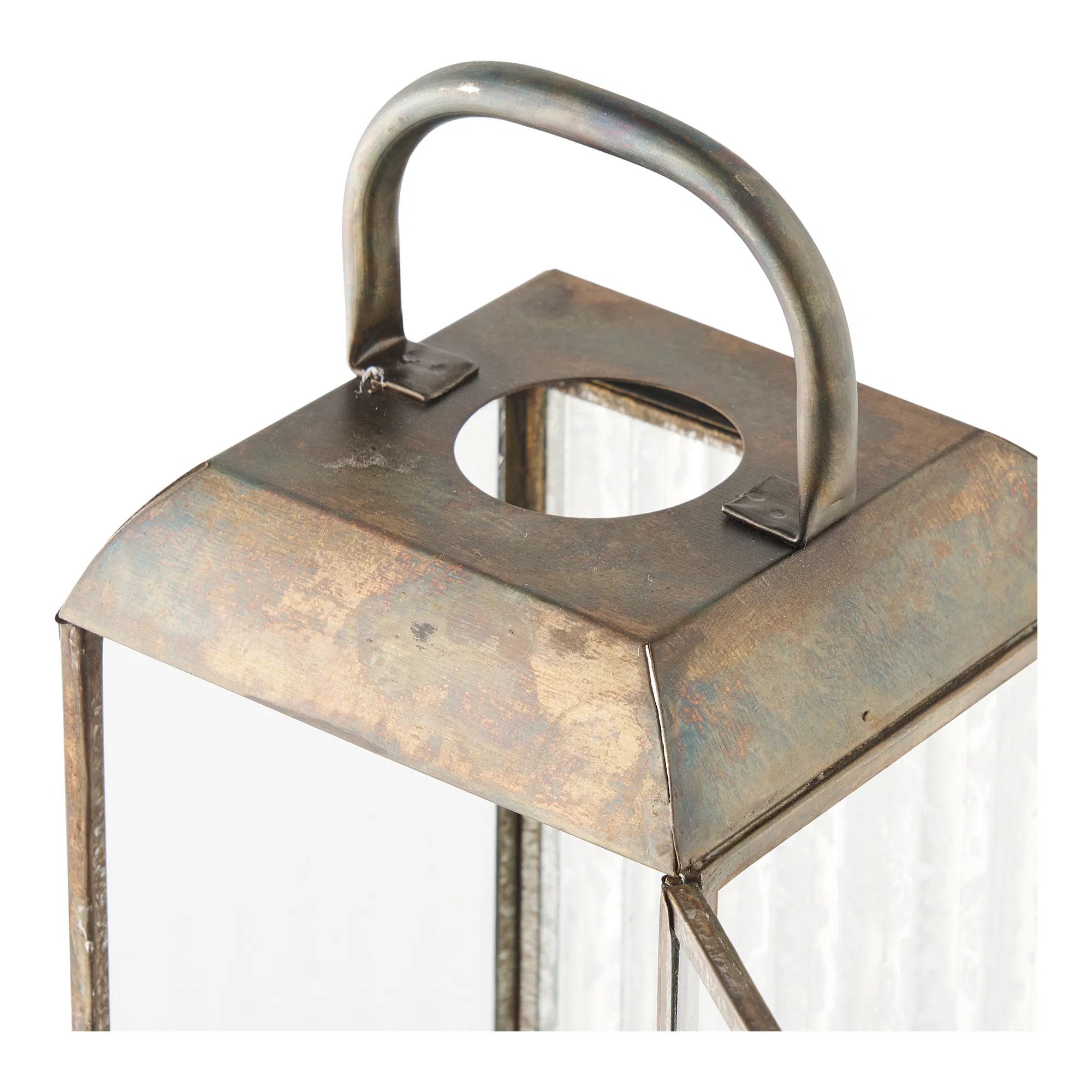 Garden Candle Lantern Solmera – made of metal and glass