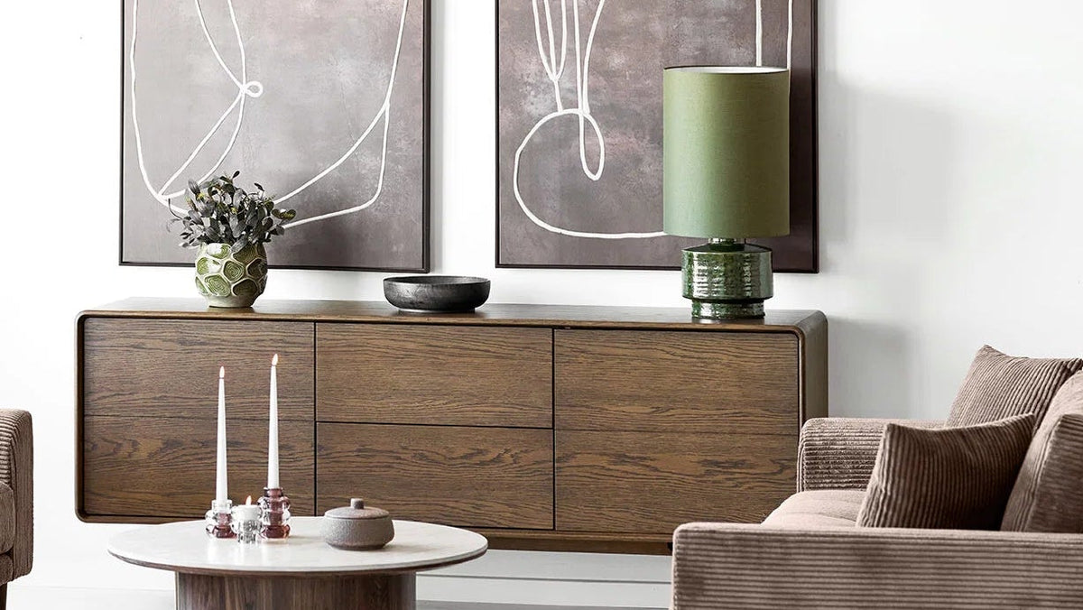 Table lamp Glowy - made of high-quality stoneware
