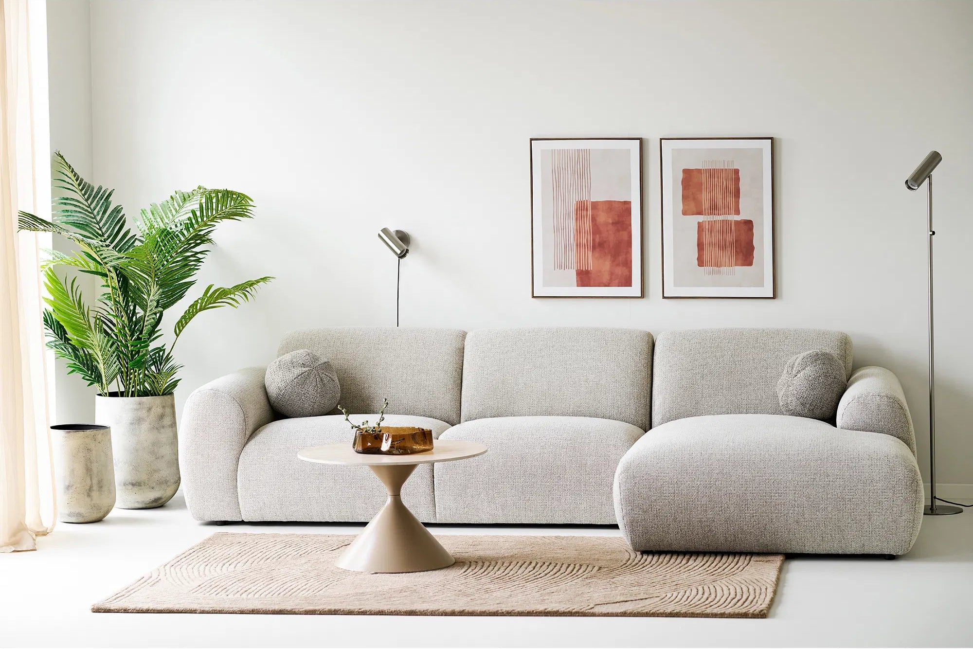 Floor lamp Ardovina - Designer light made of metal