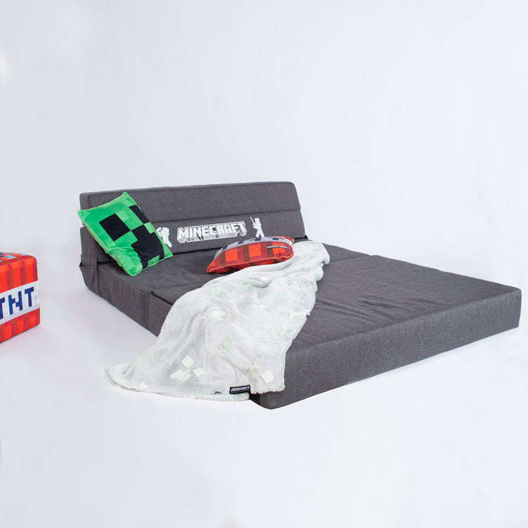 Minecraft fold-out sofa "SleepCube" – foldable & matching the children's bed