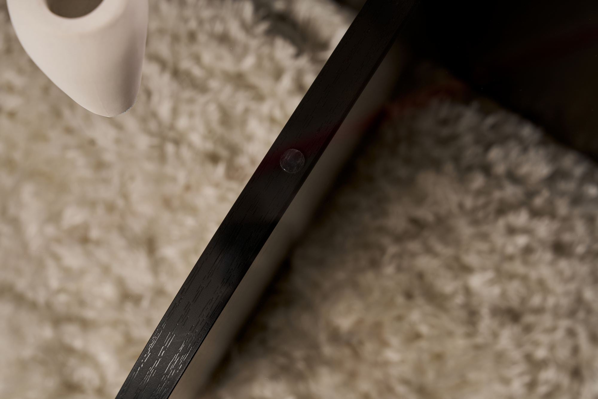 Rovida Coffee Table - with Round Glass Top in 2 Variants