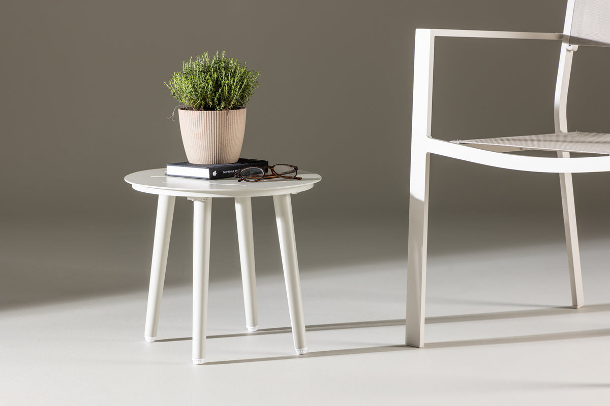 Garden Side Table Amman - Ø40 in the color Beige