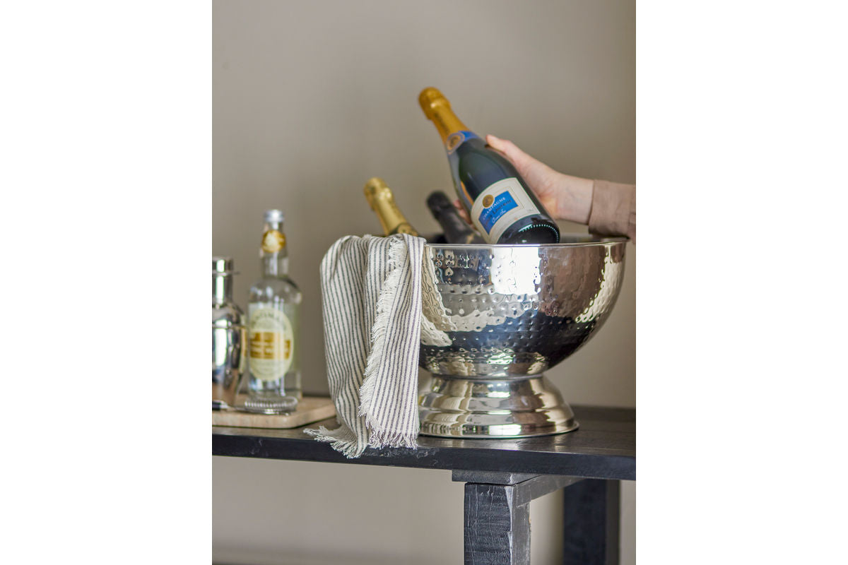 Champagne Glass Claire – Stainless Steel in Silver