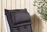 6er Set - Garten Stuhlkissen Siena aus Polyester in 4 Farben