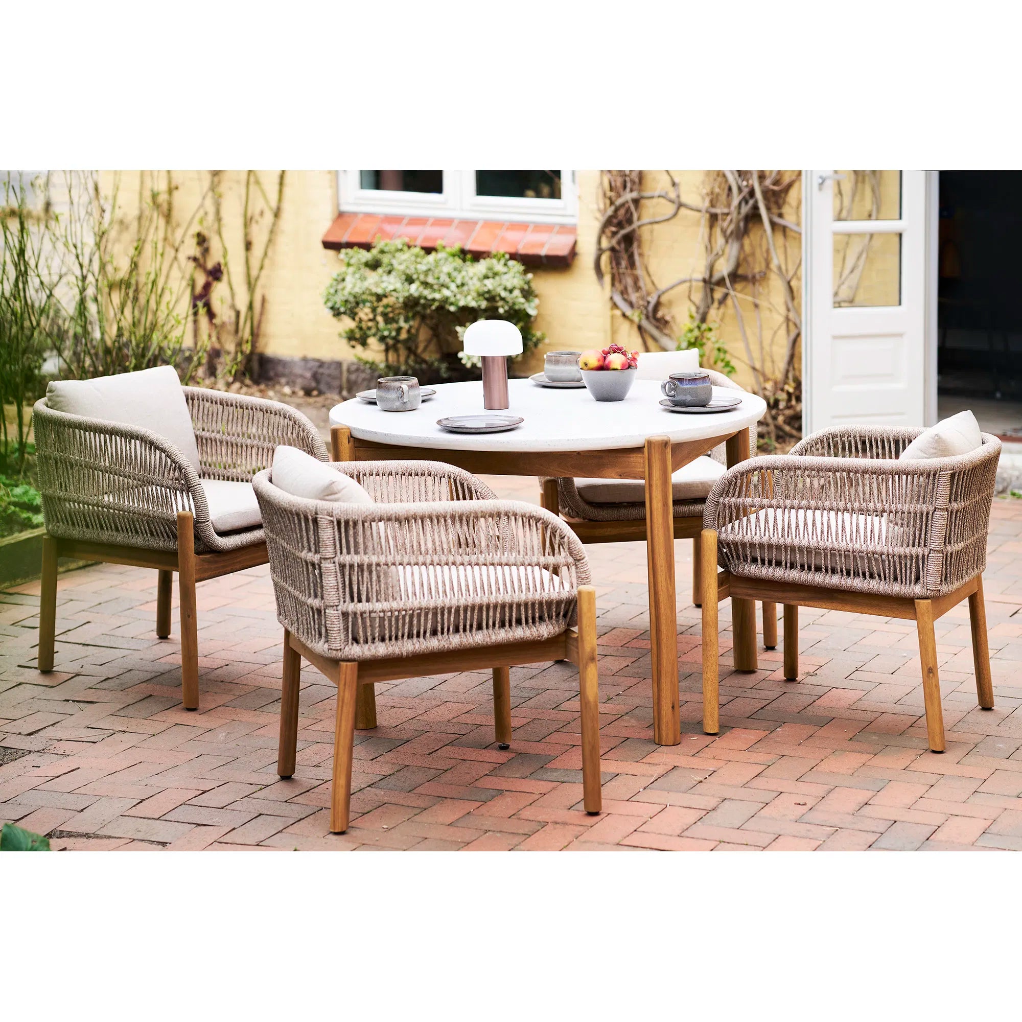 Set of 2 - Sorrento Garden Chair made of Acacia Wood